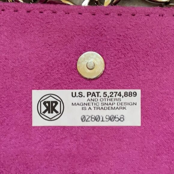 AUTH GIVENCHY (PARFUM) *ORCHID PINK* POUCHETTE CROSSBODY (DIY) CLEAN EUC - Picture 7 of 8